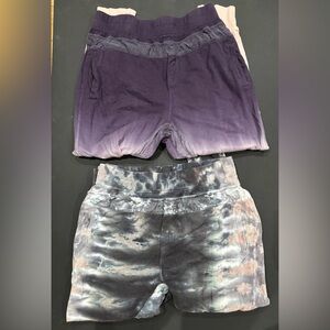 2 Pairs Young Fabulous & Broke Size M Ombre Tie Dye Joggers